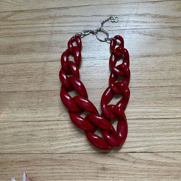 Diana Broussard Necklace Red - Picture 2 of 5